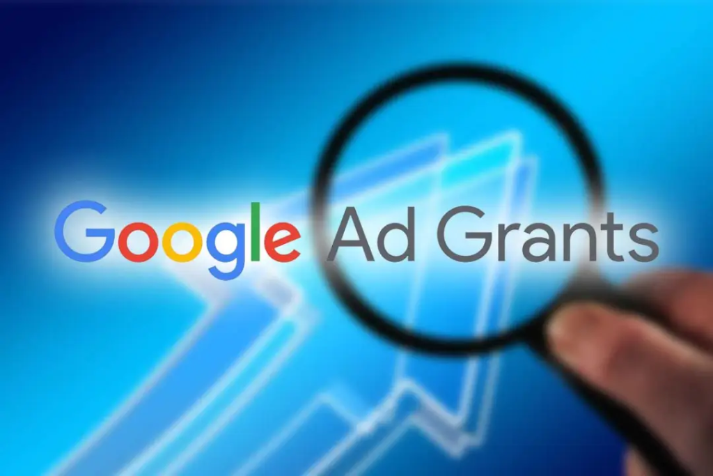 Explanation of the right to receiving Google Ad Grants